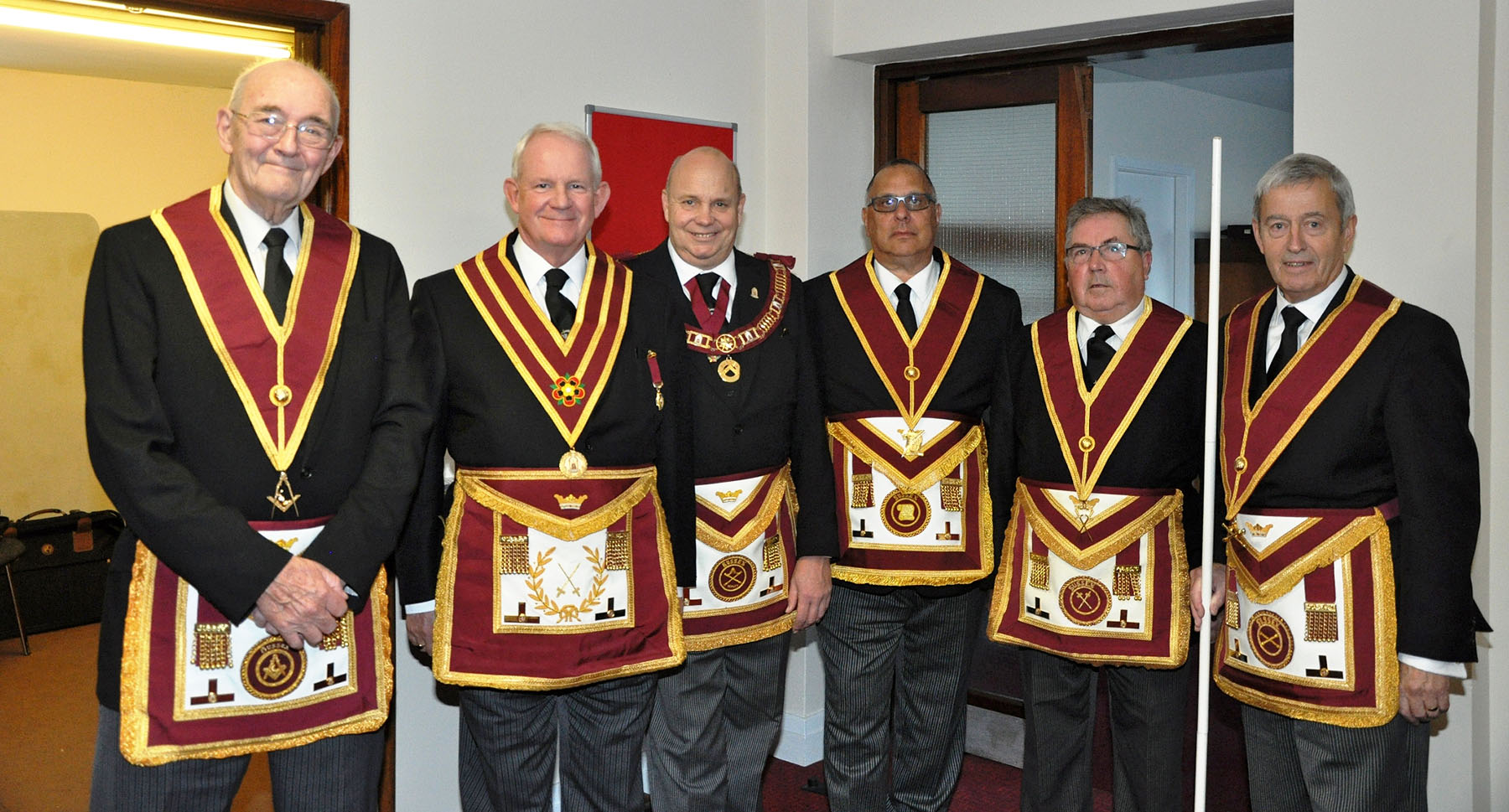 Official Visit by the Deputy Provincial Grand Master to the Court of Sion Abbey