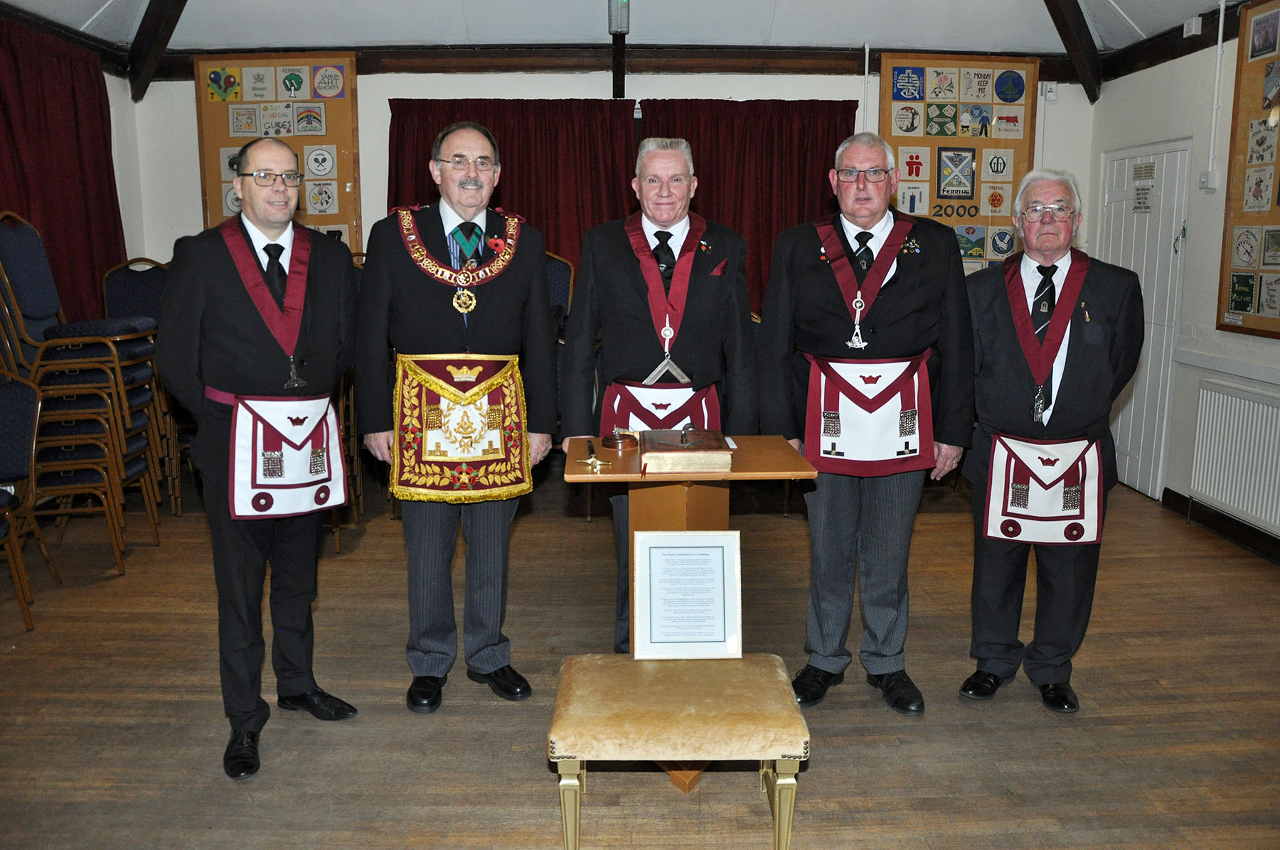 Executive Visit by the Provincial Grand Master to the Court of the South Saxons