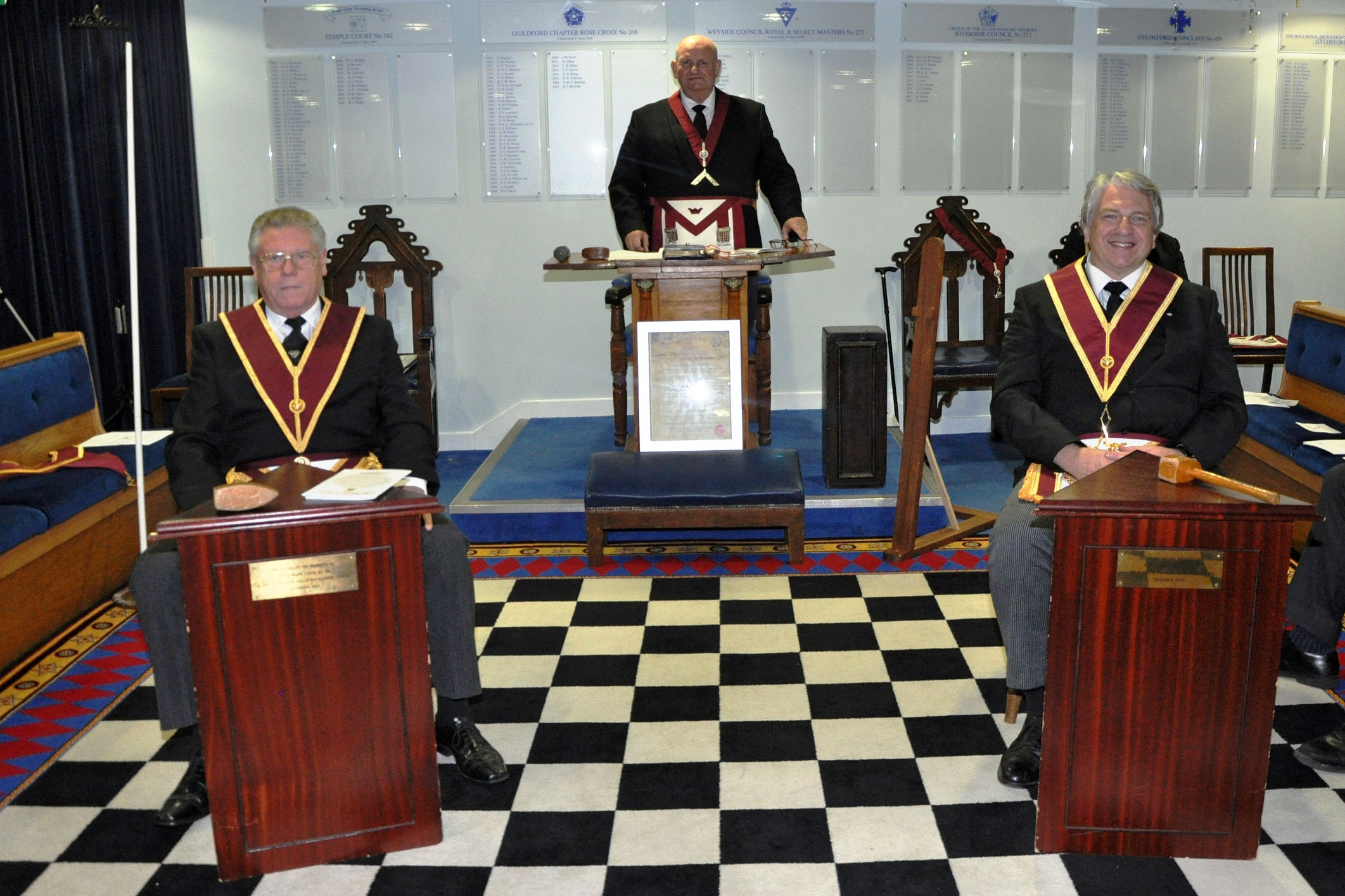 Executive Visit by the Provincial Grand Master to the Court of Harrow Way
