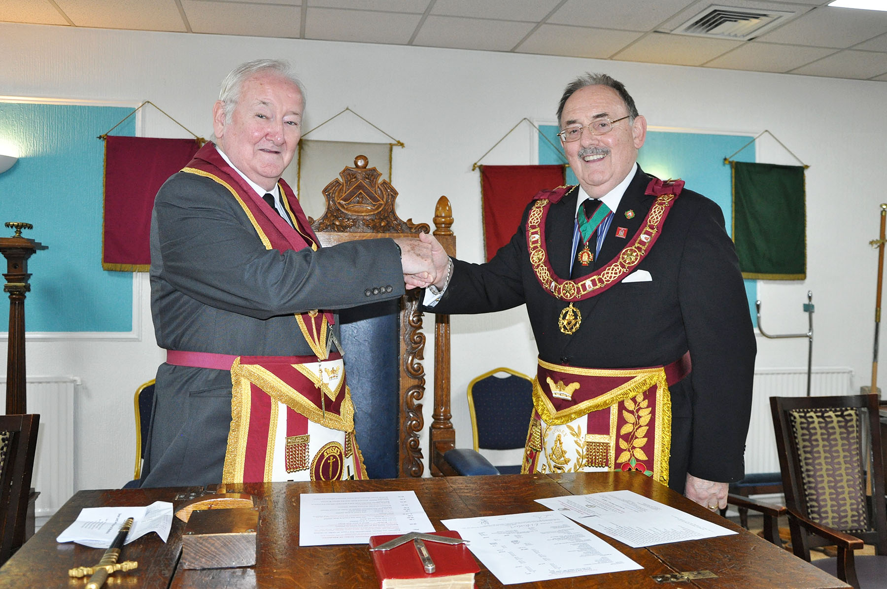 Provincial Grand Master’s visit to Sword of Constantine Court