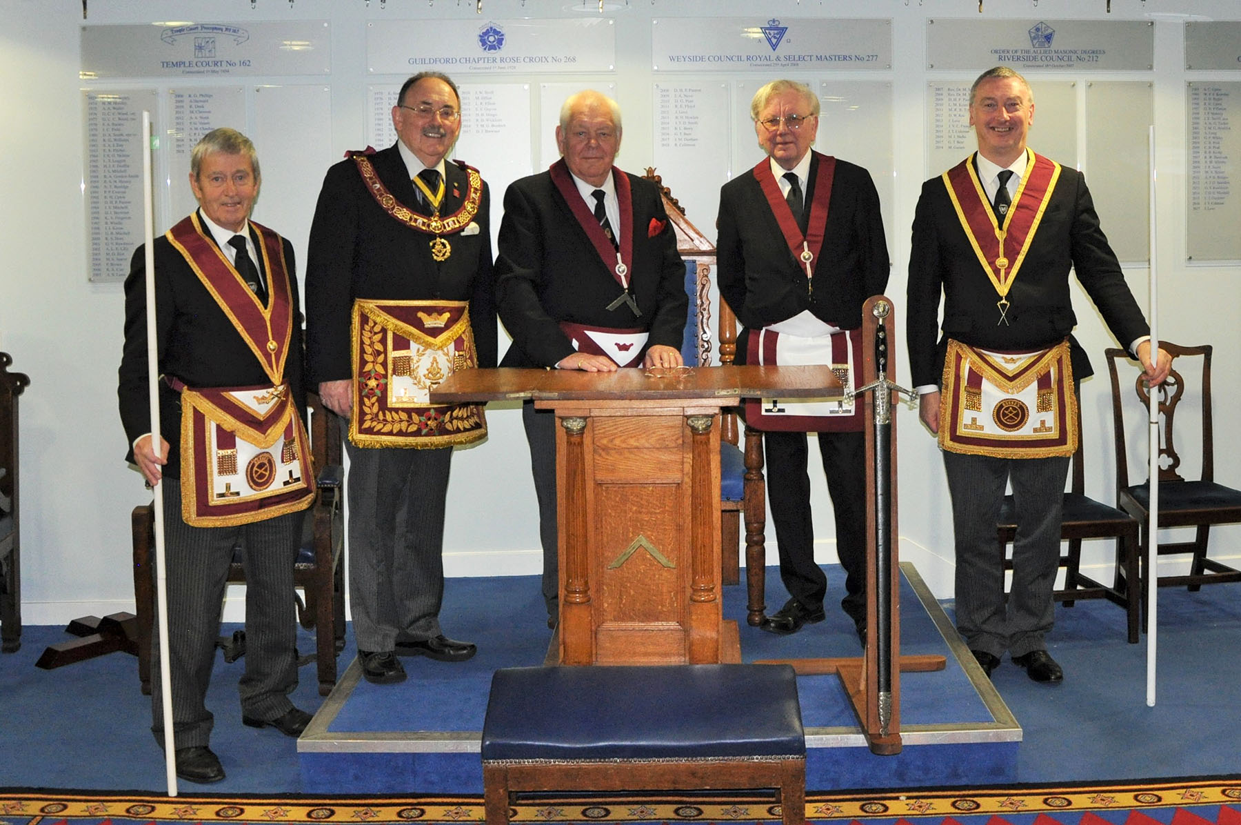 Provincial Grand Master’s visit to the Court of Harrow Way