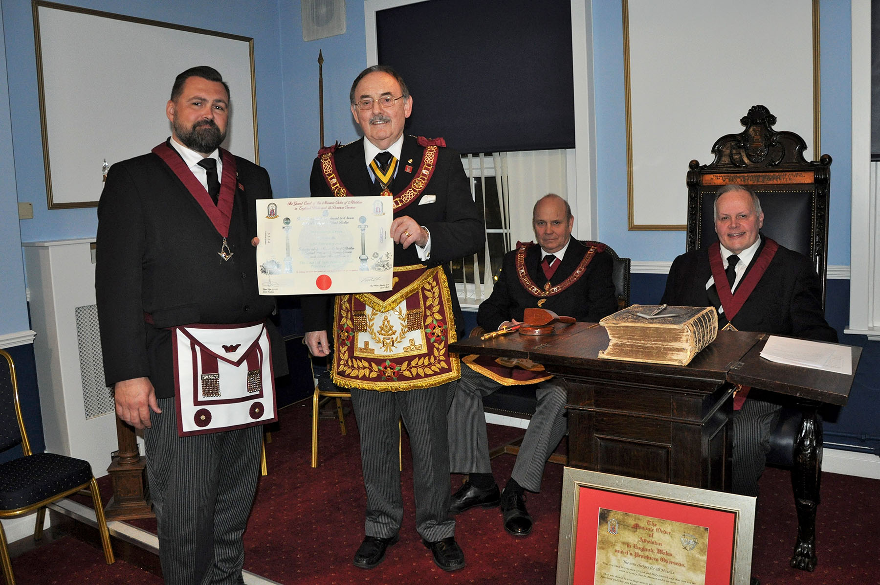 The Installation Meeting of The Court of Sion Abbey