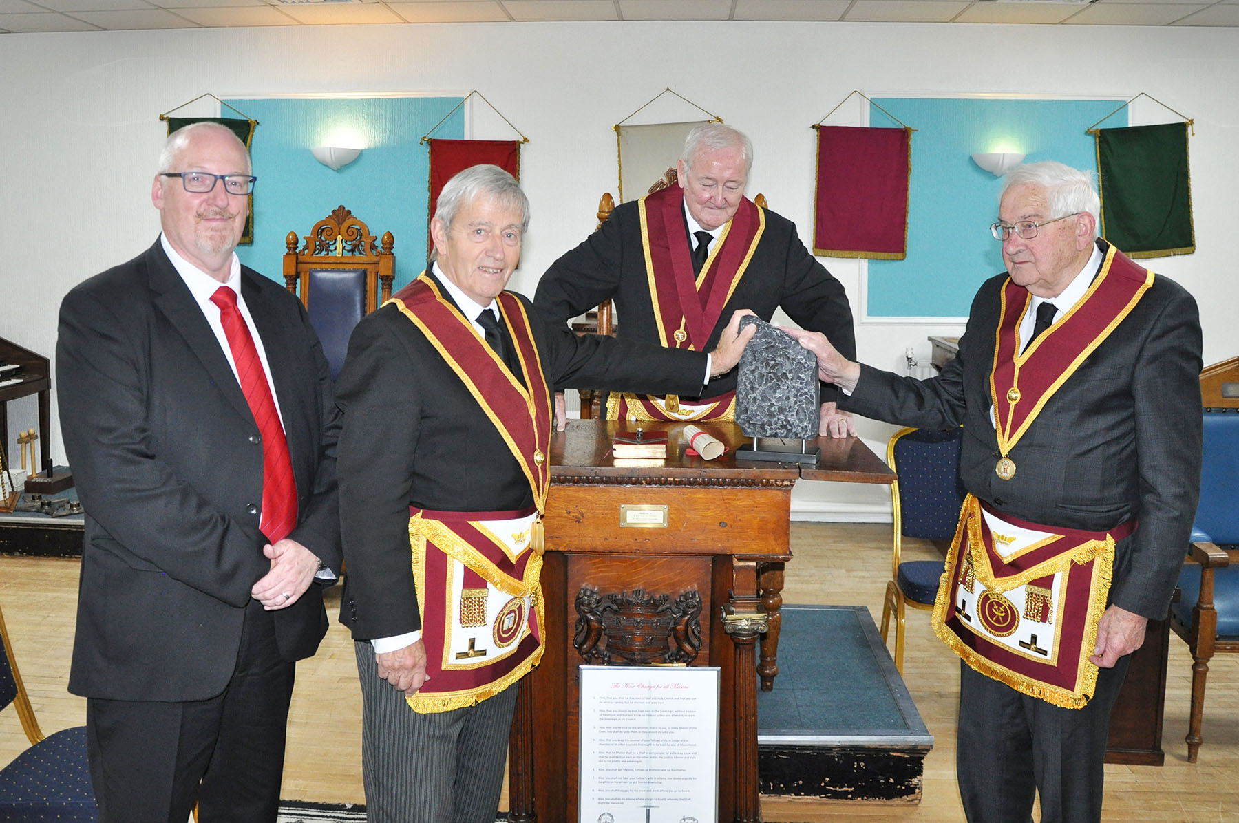 A further advancement in Masonic knowledge at the Sword of Constantine Court