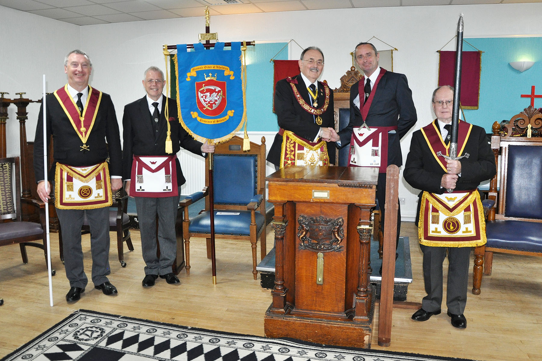 The Installation Meeting of the Sword of Constantine Court
